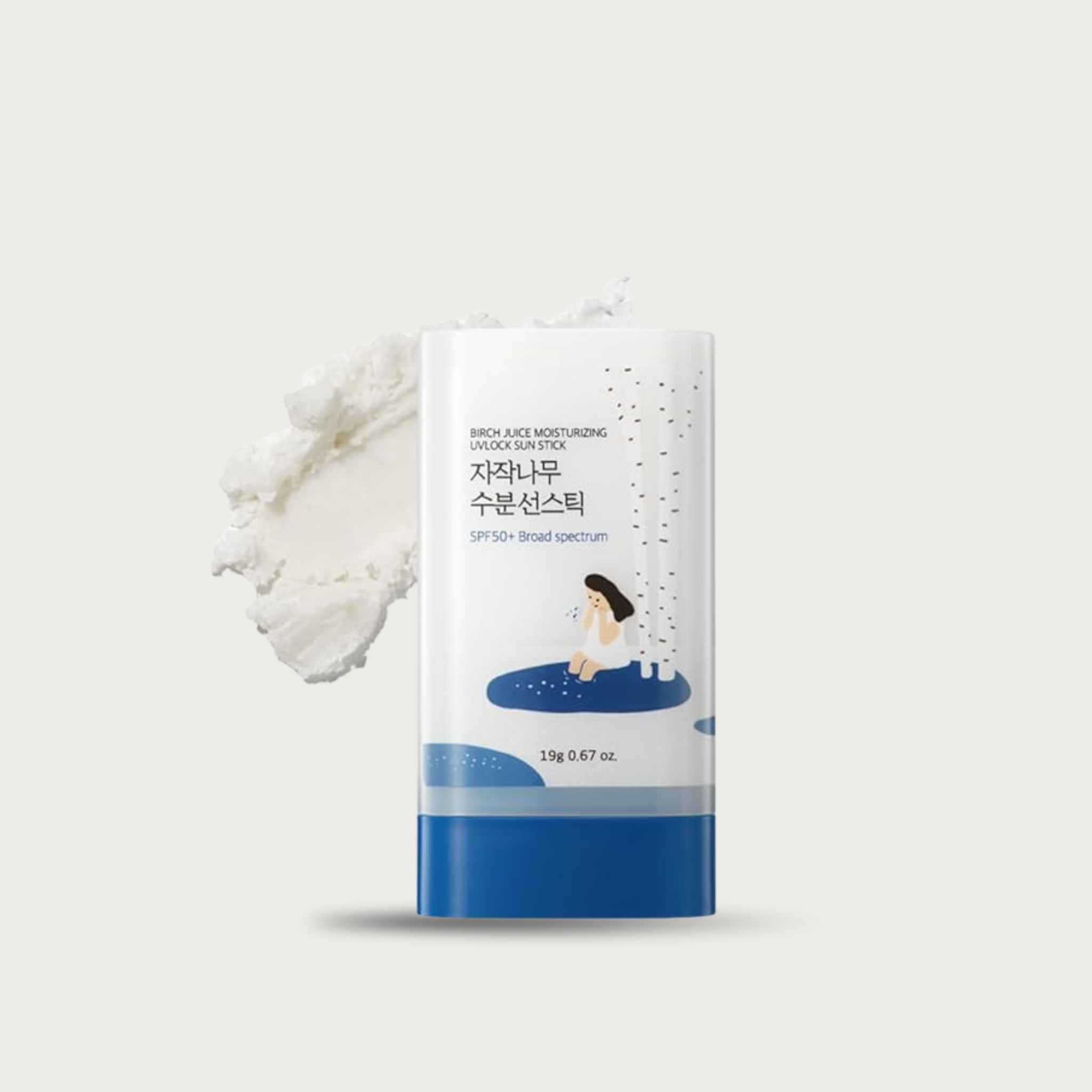 Round Lab Birch Moisturizing Sun Stick SPF 50+ 19g Korean sun stick