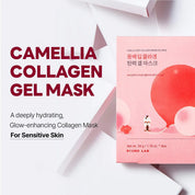 Round Lab Camellia Mask CAMELLIA COLLAGENOL – Jeju camellia 300 year old tree Quercetin Inositol patented firm brighten antioxidant elasticity