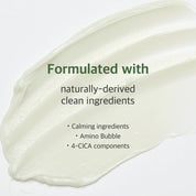Round Lab Mugwort Cleanser on skin – no strip feeling dry sensitive rosacea acne-prone skin panthenol allantoin