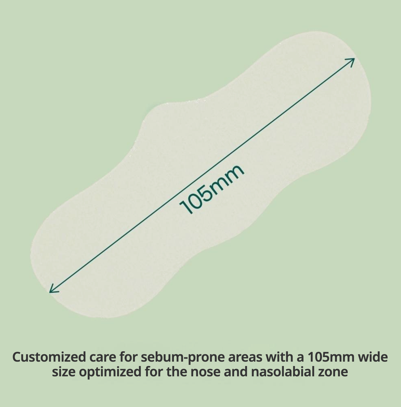 Round Lab Pine Tree Soothing Cica Biocellulose Nose Pack