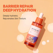 Round Lab Soybean Panthenol Ampoule 10-layer hydration – Jeongseon Black Soybean genistein Vitamin E brighten tone Cholesterol barrier lipids