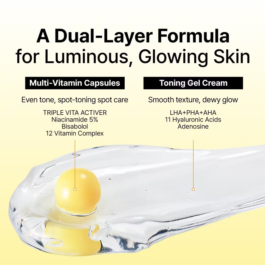 Round Lab Vita Niacinamide Glow Capsule Cream