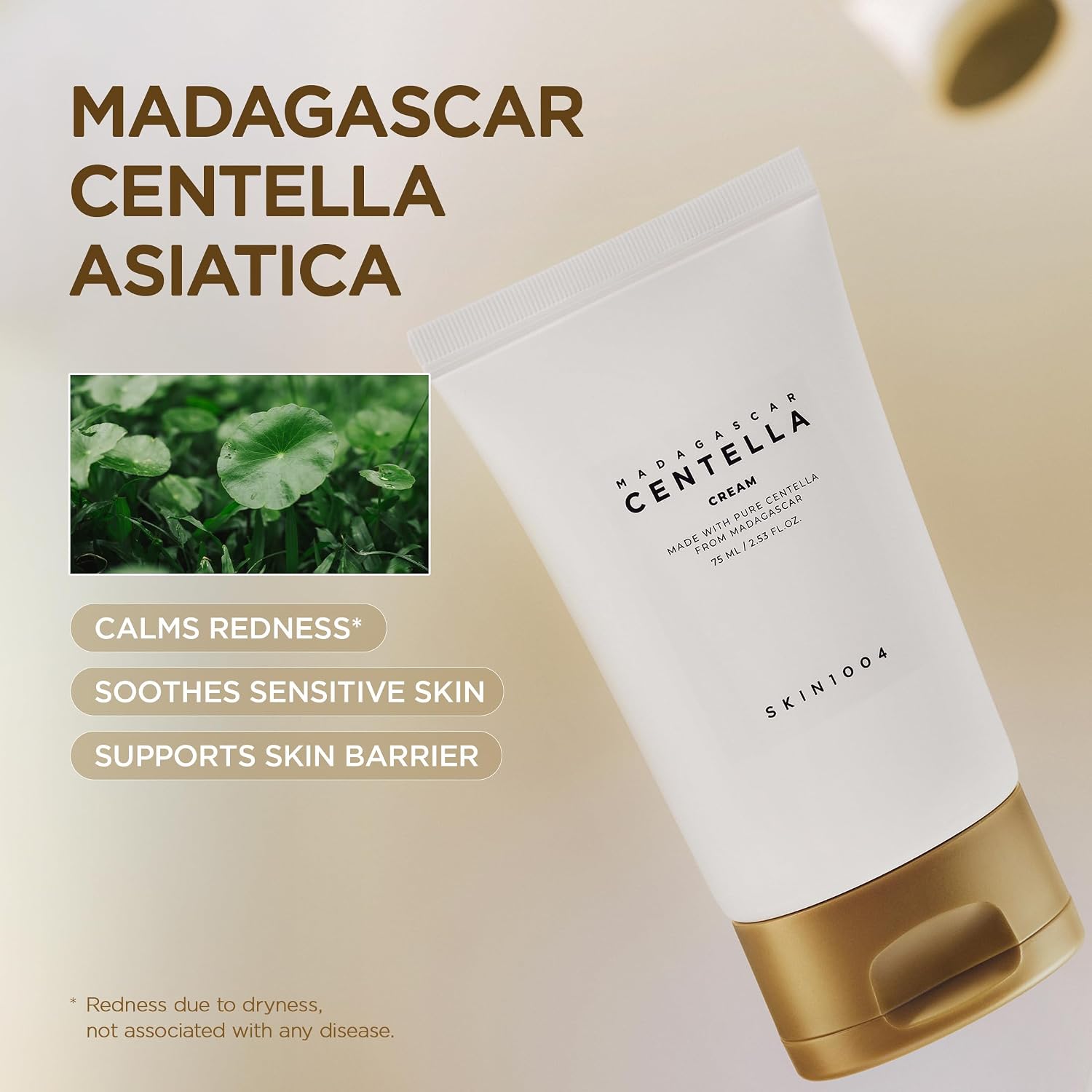 SKIN1004 Centella Cream Squalane Shea Butter – Macadamia Meadowfoam Seed Oil nourish seal no clog oil phase gel lock hydration sensitive skin