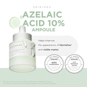 Skin 1004 Azelaic Acid 10% Ampoule bottle – K-beauty serum for acne, blemishes, and uneven tone
