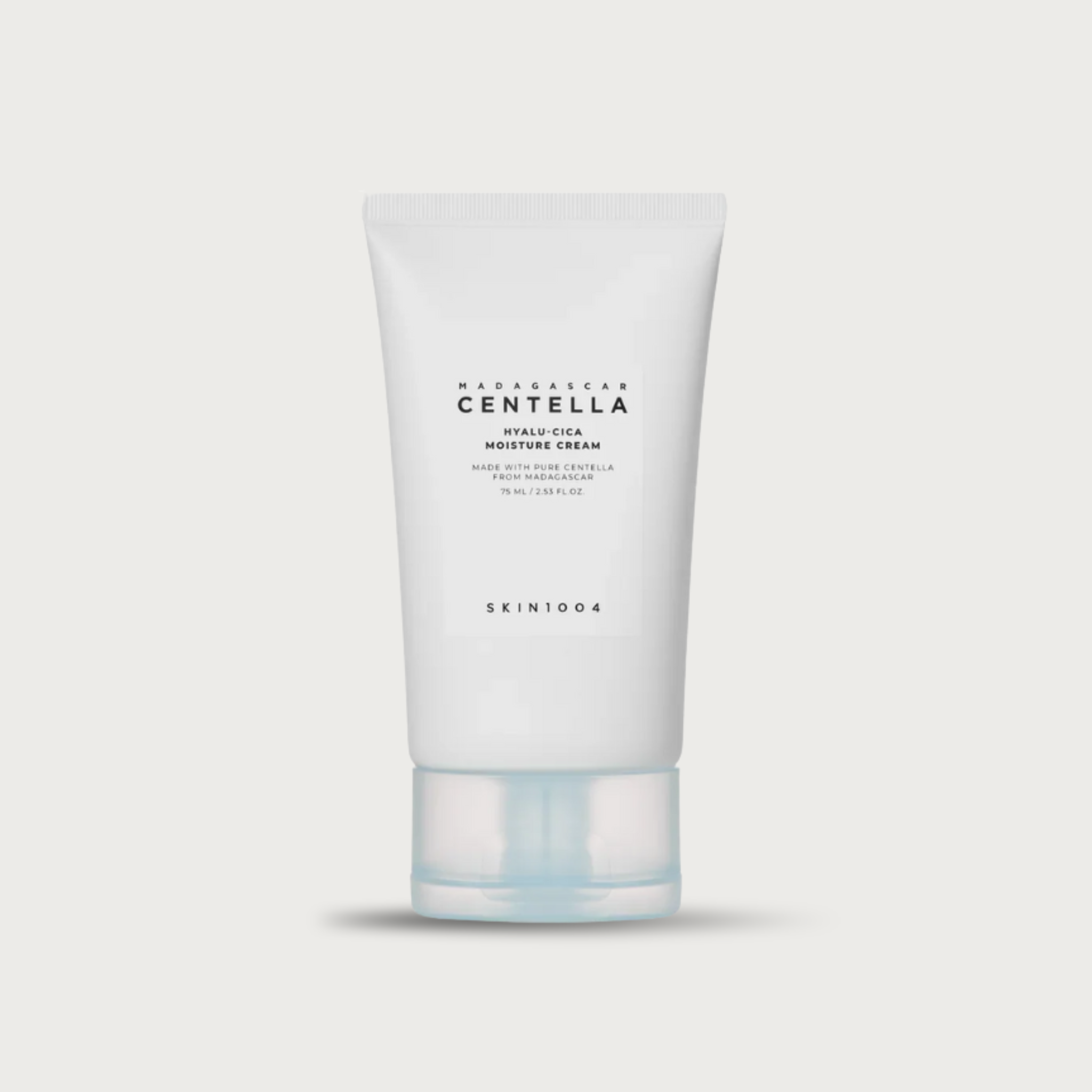 SKIN1004 Hyalu-Cica Moisture Cream 75ml – Centella 50% 3 HA types Sedum Sarmentosum niacinamide lightweight