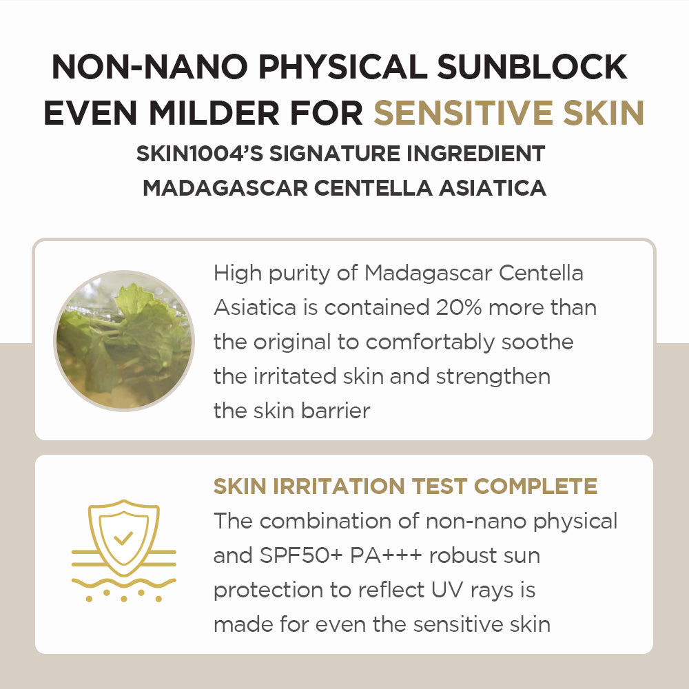 Skin 1004 Madagascar Centella Air-Fit Suncream Plus