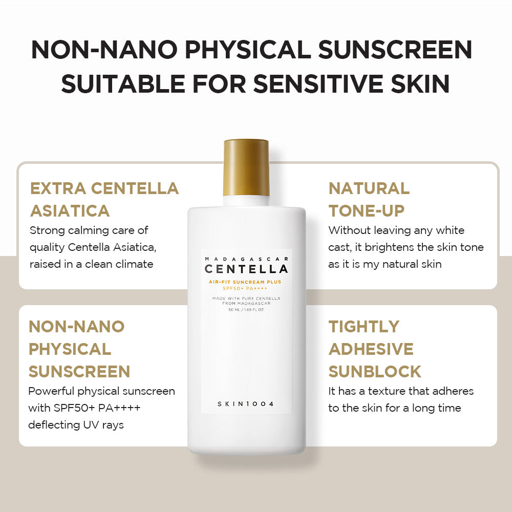 Skin 1004 Madagascar Centella Air-Fit Suncream Plus