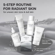 Skin1004 Tone Cleanser key ingredients – Centella first ingredient Madecassoside Niacinamide 3-O-Ethyl Ascorbic Acid Korean