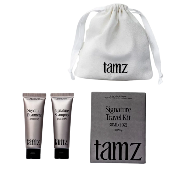 TAMZ Signature Travel Shampoo & Conditioner Kit – Olive Kollection