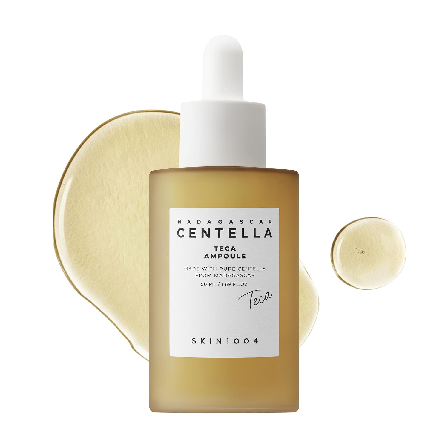 Skin 1004 Centella Teca Ampoule 50ml – Madagascar Centella 100,400ppm TECA 1,200ppm non-comedogenic sensitive skin tested fragrance-free $17