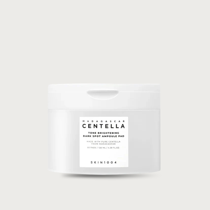 Skin 1004 Tone Brightening Dark Spot Ampoule Pad 60 pads – MadeWhite Niacinamide 5% dual Vitamin C Kojic Acid Glutathione fragrance-free vegan $20