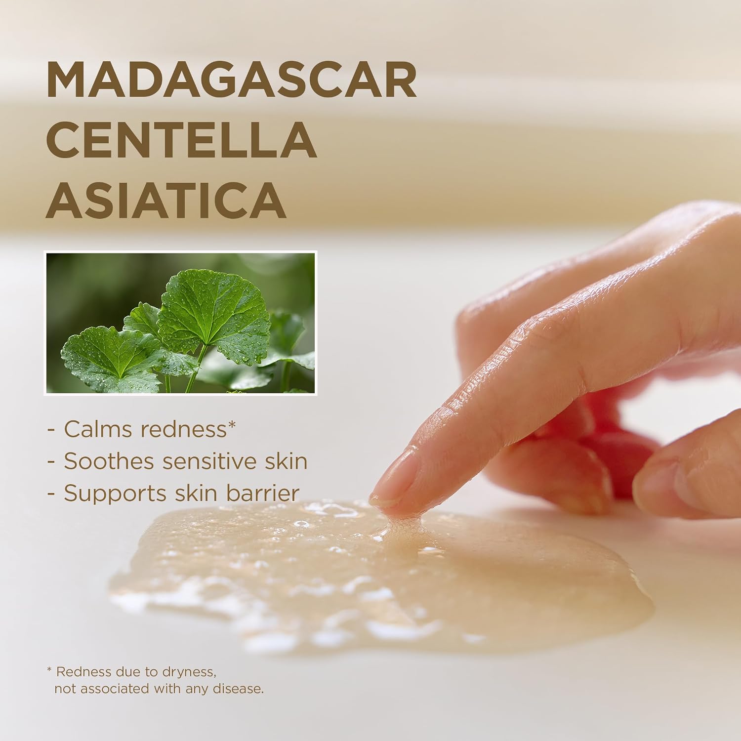 Skin1004 Watergel Mask essence texture – ampoule-soaked 3x moisture content watergel technology stays saturated Korean