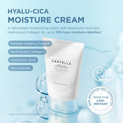 SKIN1004 Hyalu-Cica Moisture Cream ingredients – Biosaccharide Gum-1 hydrolyzed collagen adenosine fructan 15 botanicals