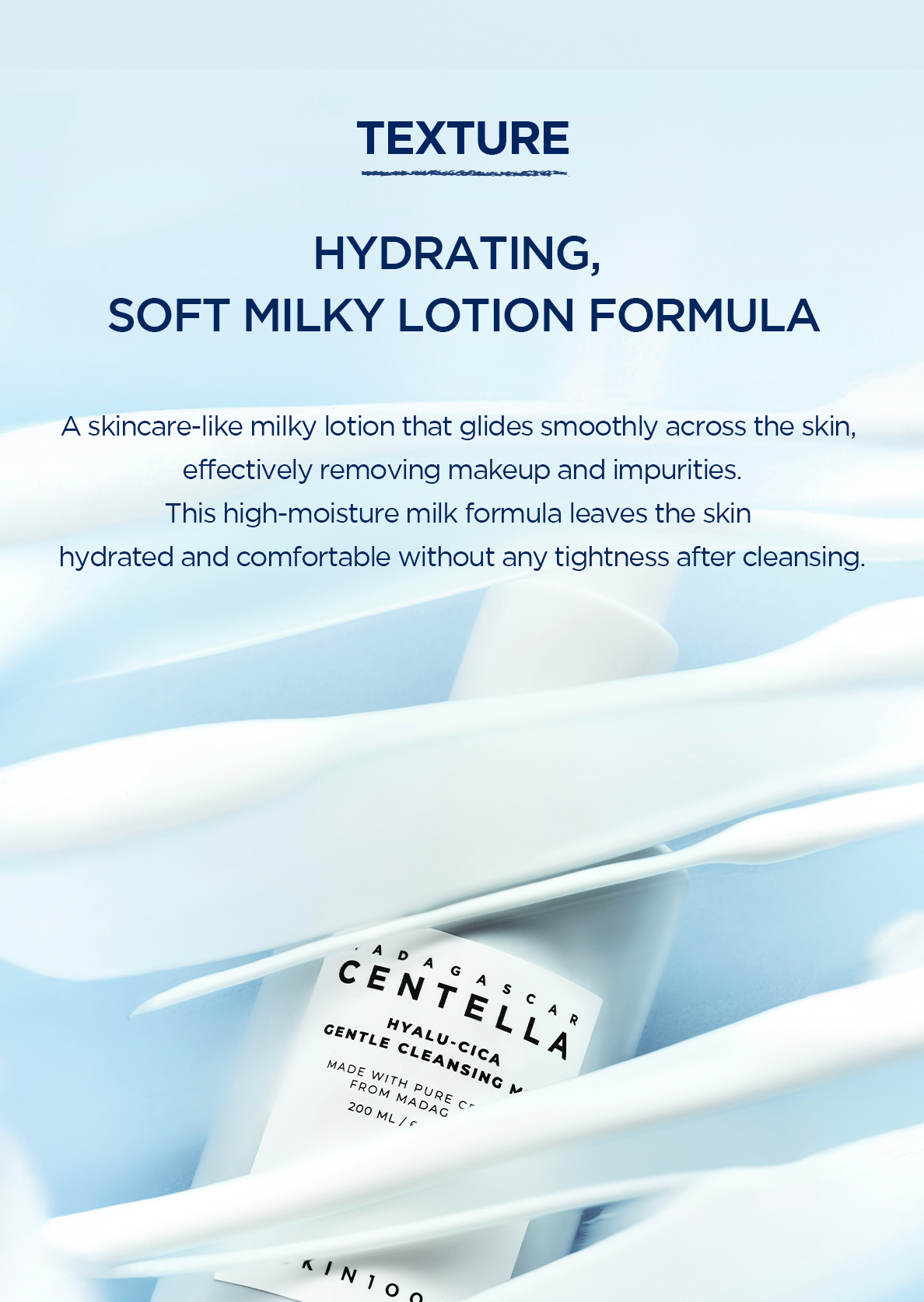 Skin 1004 Madagascar Centella Hyalu-Cica Gentle Cleansing Milk - Olive Kollection