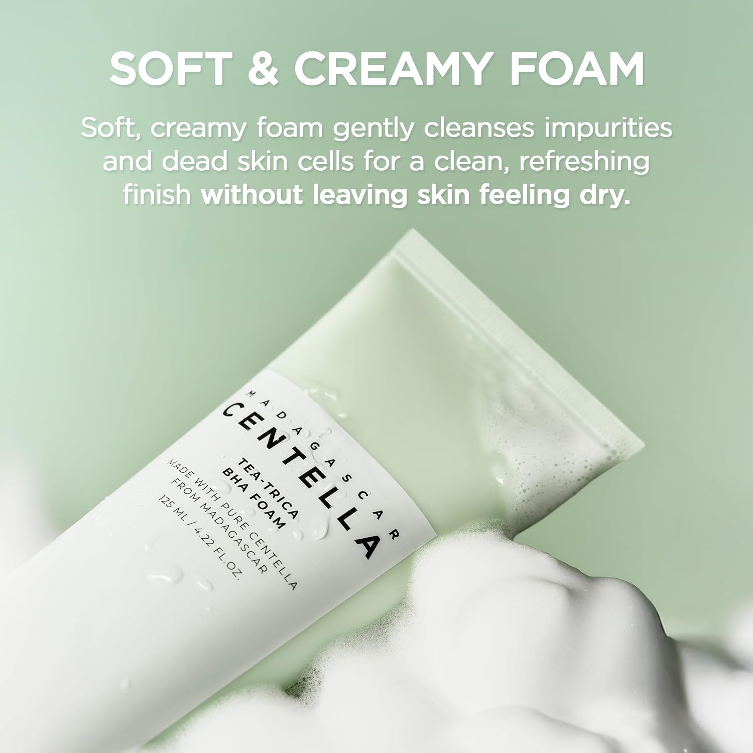 Skin1004 BHA Foam key ingredients – Salicylic Acid Tea Tree Oil Tea Tree Water Centella Neem Hinoki Korean cleanser