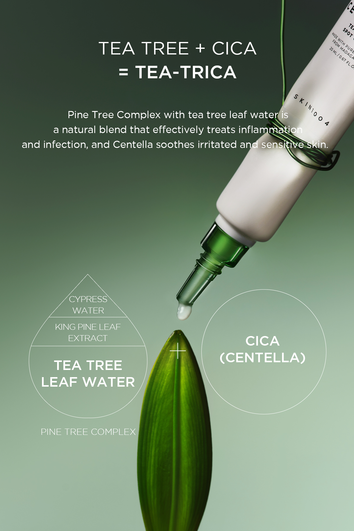 Skin 1004 Madagascar Centella Tea-Trica Spot Cream