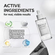 Skin1004 Tone Ampoule texture – lightweight watery fast-absorbing no stickiness capsule beads dissolve Korean serum