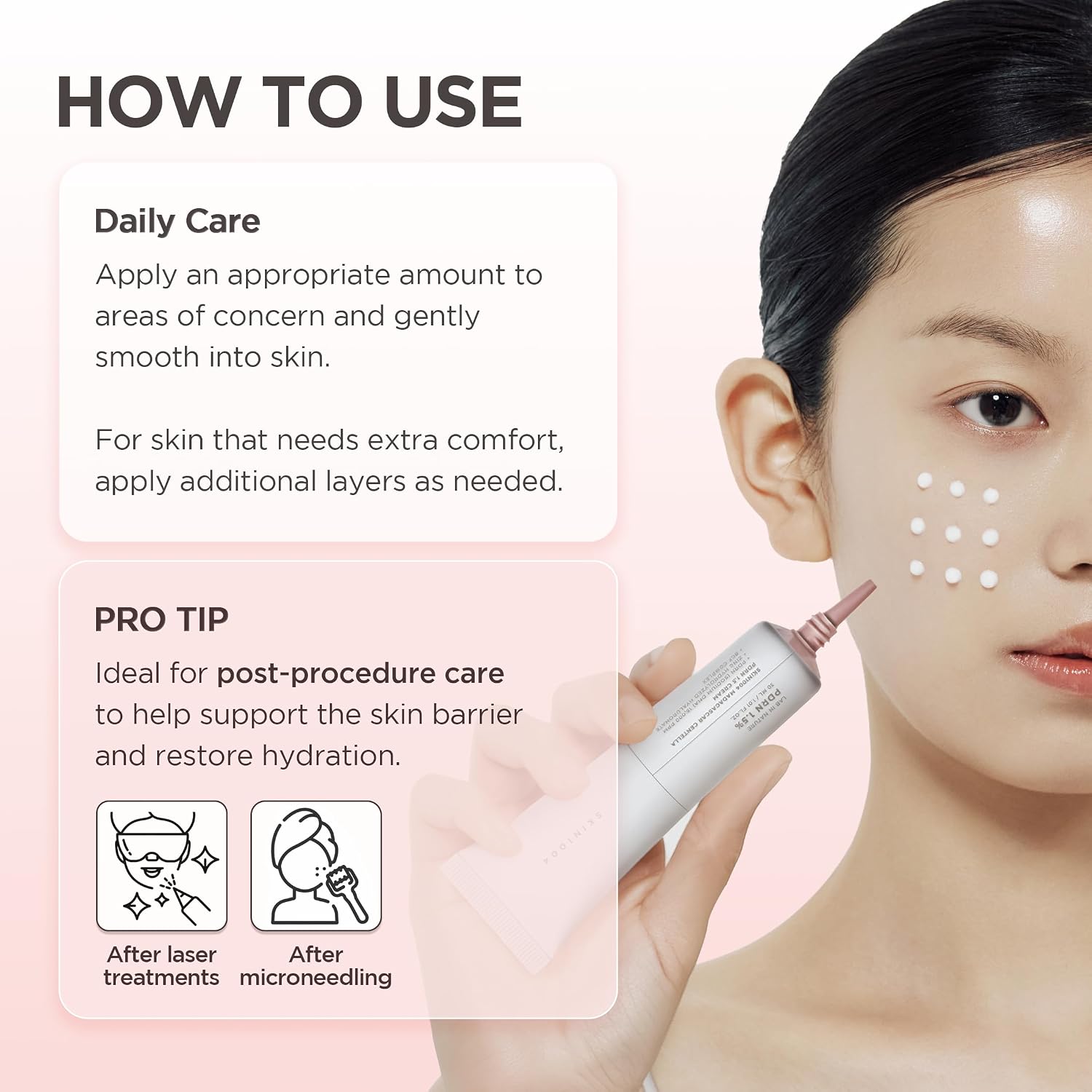 Skin 1004 PDRN 1.5 Cream tube and packaging 30ml