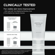 Skin1004 Brightening Cream on skin – even tone dark spot fading radiant glow soothing sensitive skin safe Korean skincare