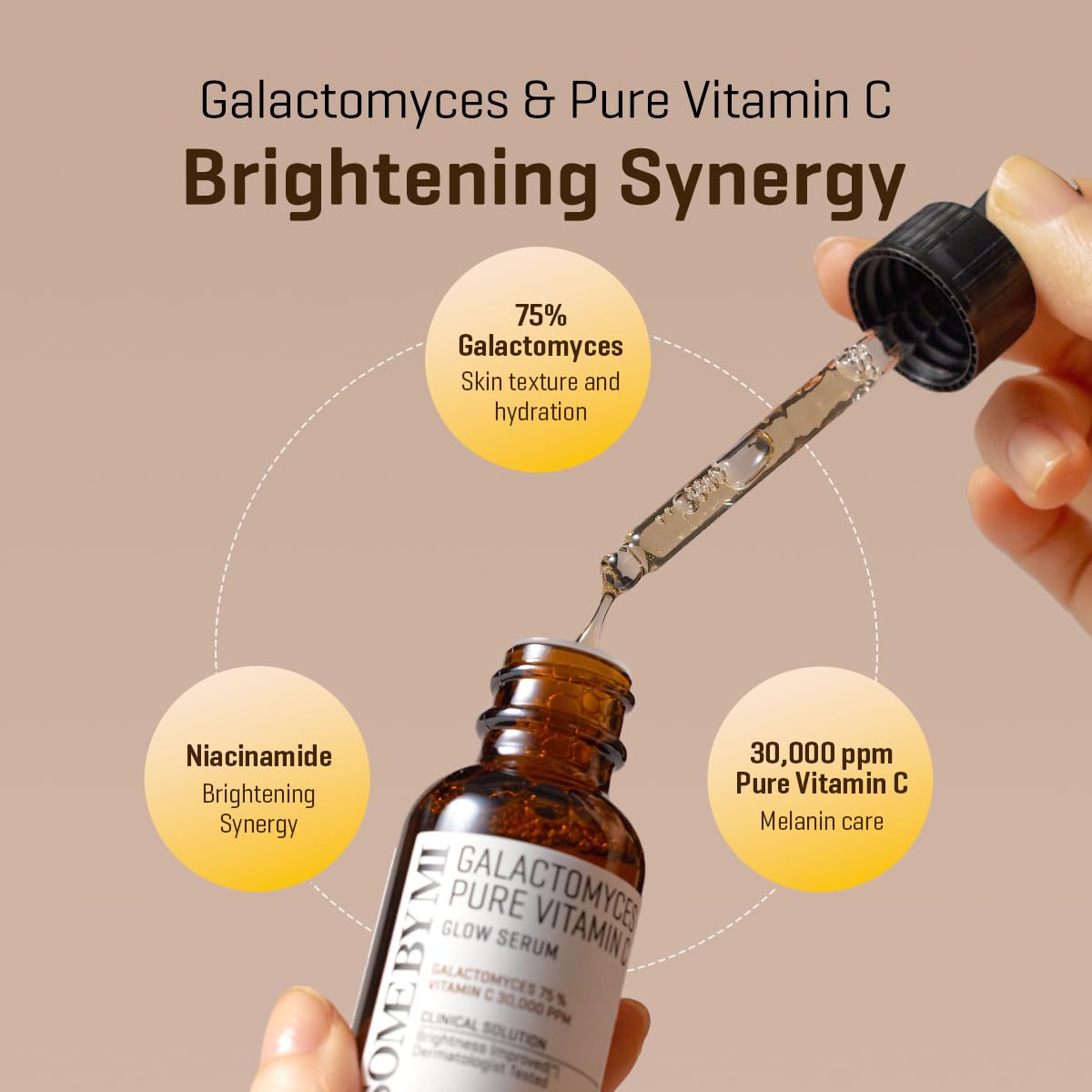 Some By Mi Galactomyces Pure Vitamin C Glow Serum - Olive Kollection