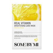 Some By Mi Real Vitamin Brightening Care Mask - 1pc - Olive Kollection
