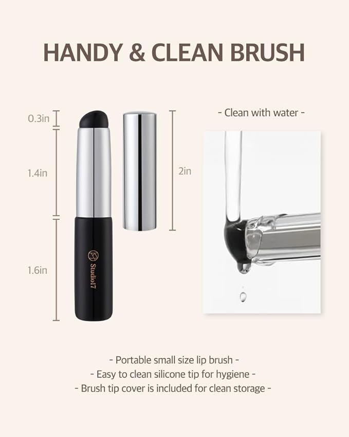 Studio17 Silicone Lip Brush - Olive Kollection