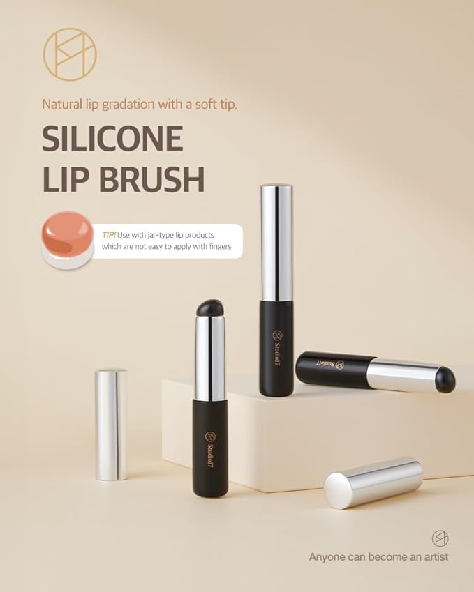Studio17 Silicone Lip Brush - Olive Kollection