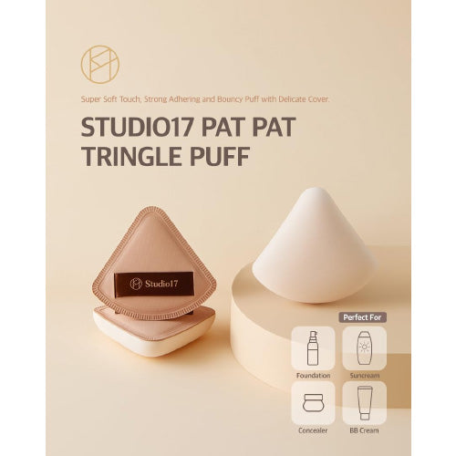 Studio17 Pang Pang Triangle Puff - Olive Kollection