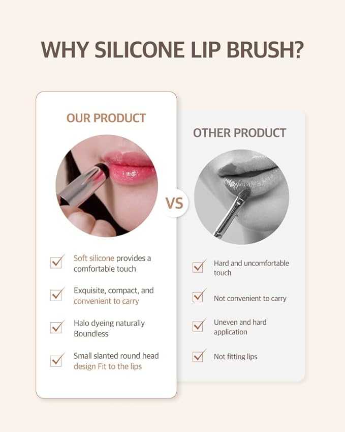 Studio17 Silicone Lip Brush - Olive Kollection