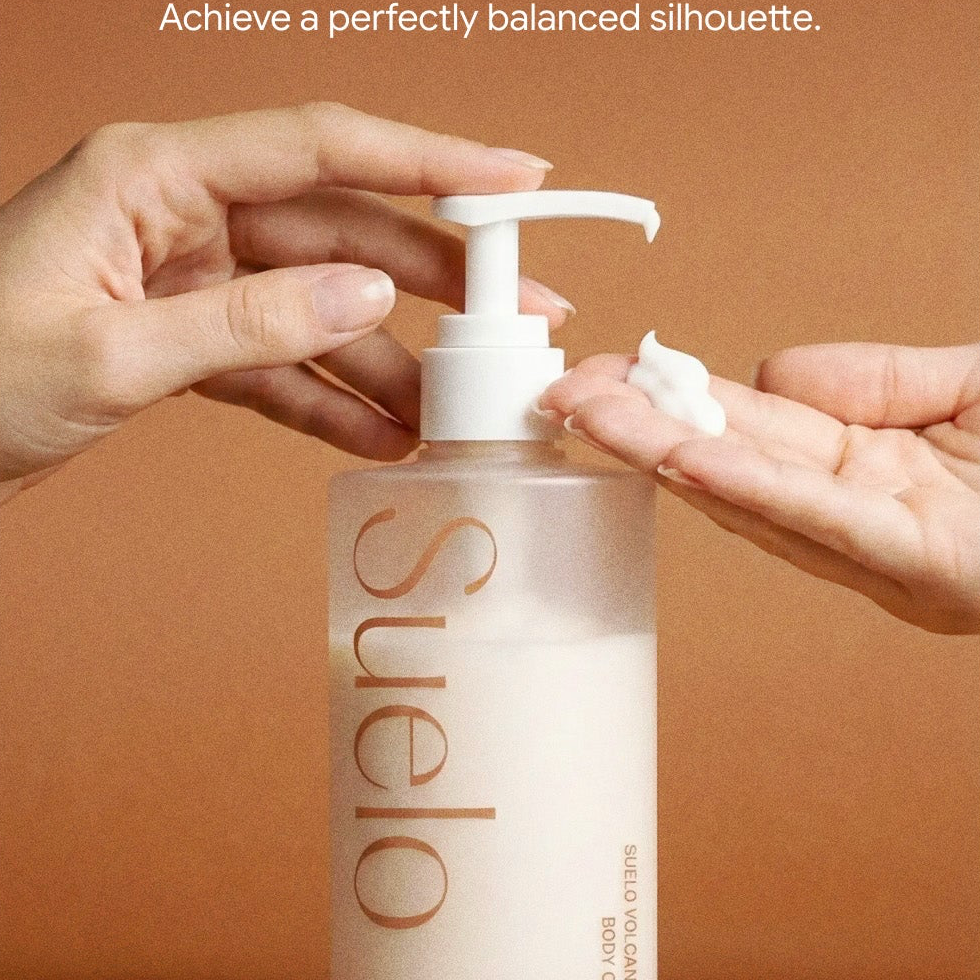 Suelo Volcano PPC Body Cream 500ml vs 120ml – same formula larger value size committed daily users better per-ml Korean body firming