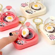 Sundeoki Egg Flipping Keyring