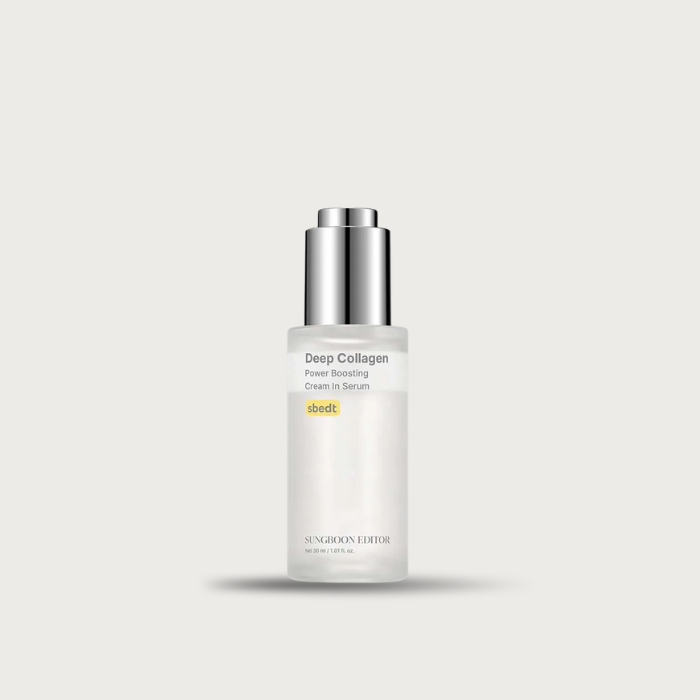 Sungboon Editor Deep Collagen Cream In Serum 30ml – Korean collagen serum 58% collagen 586,900ppm no water Volufiline fragrance-free $27