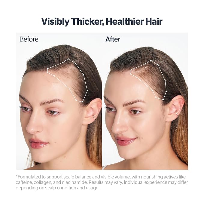 Sungboon Editor scalp serum caffeine and biotin for fuller hair