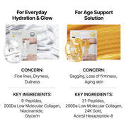 Sungboon Editor Deep Collagen Silk Peptide EGF Intensive Gold Mask