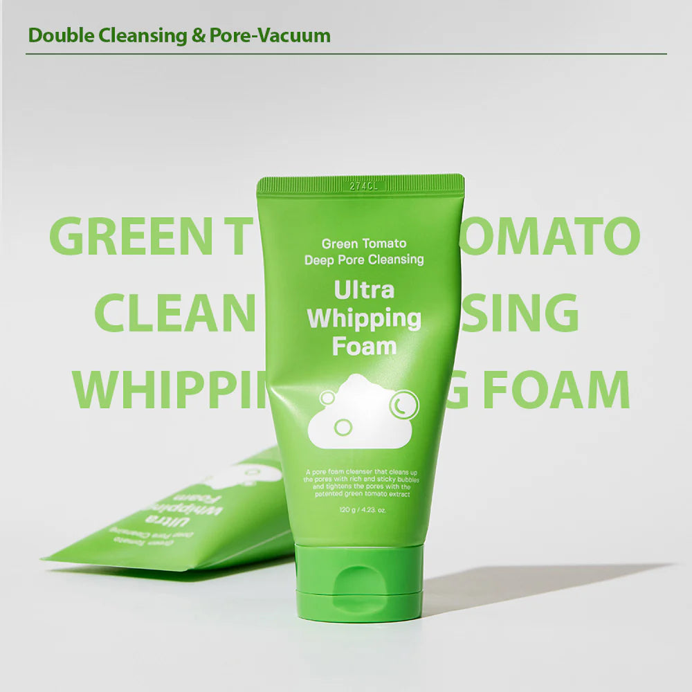 Sungboon Editor Green Tomato Deep Pore Cleansing Ultra Whipping