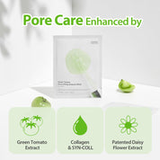 Sungboon Editor Green Tomato Pore Lifting Ampoule Mask 1ea