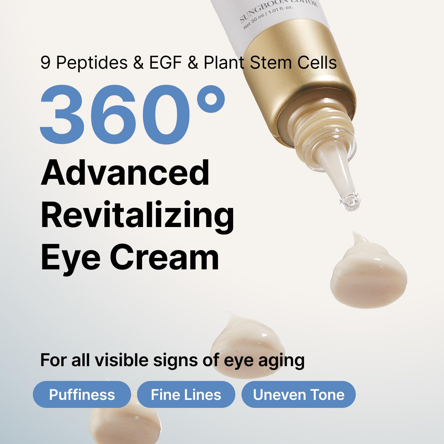 Sungboon Editor Silk Peptide EGF Intensive Eye Cream