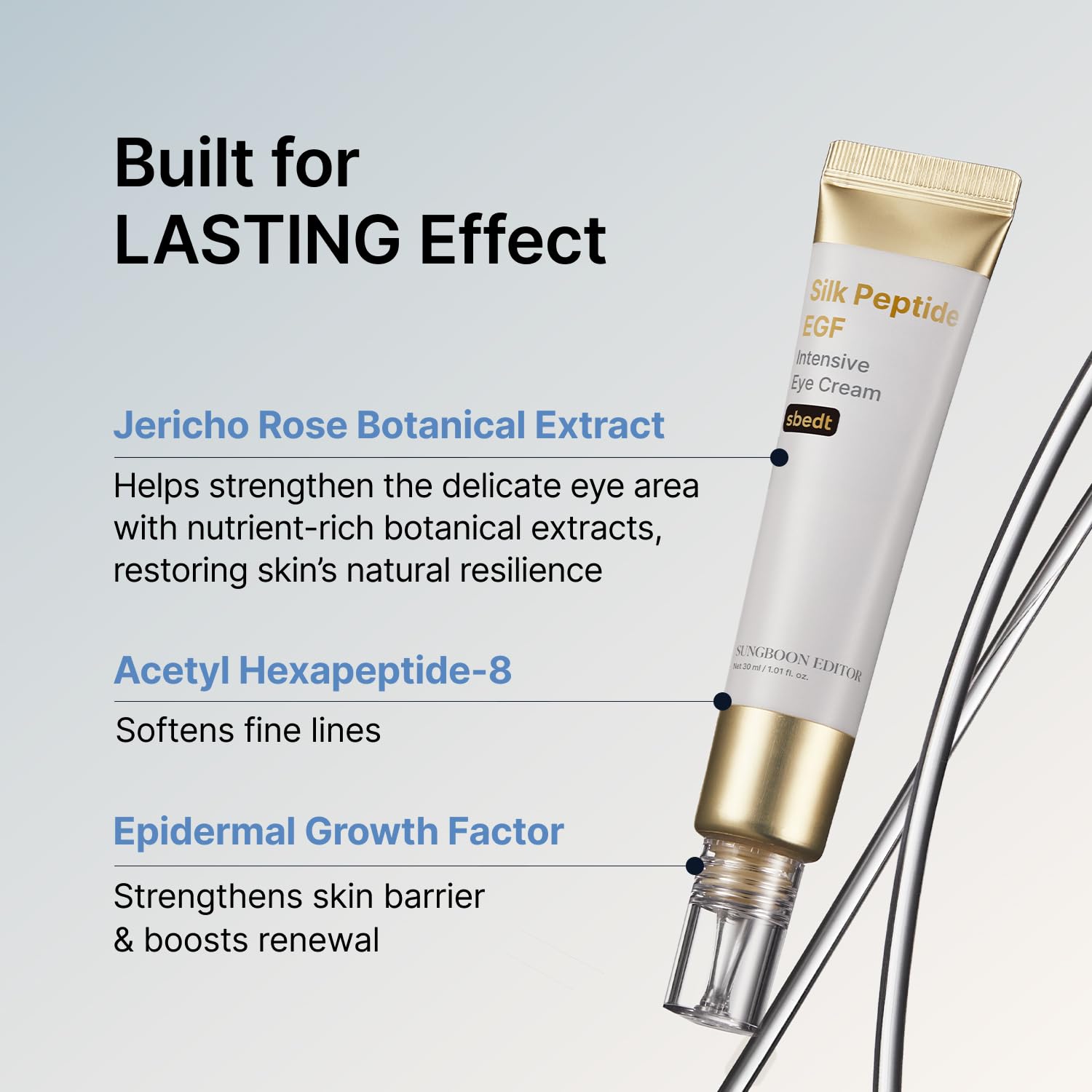 Sungboon Editor Silk Peptide EGF Intensive Eye Cream