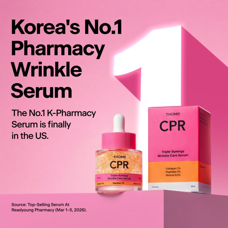 THOME CPR Serum micro-capsule technology – Castor Oil IPDI Copolymer encapsulate Retinal freshness even delivery every drop anti-aging