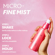 TIRTIR Mask Fit Waterproof Setting Spray how to use – shake hold 20-30cm eyes closed spray even dry naturally 80ml K-beauty
