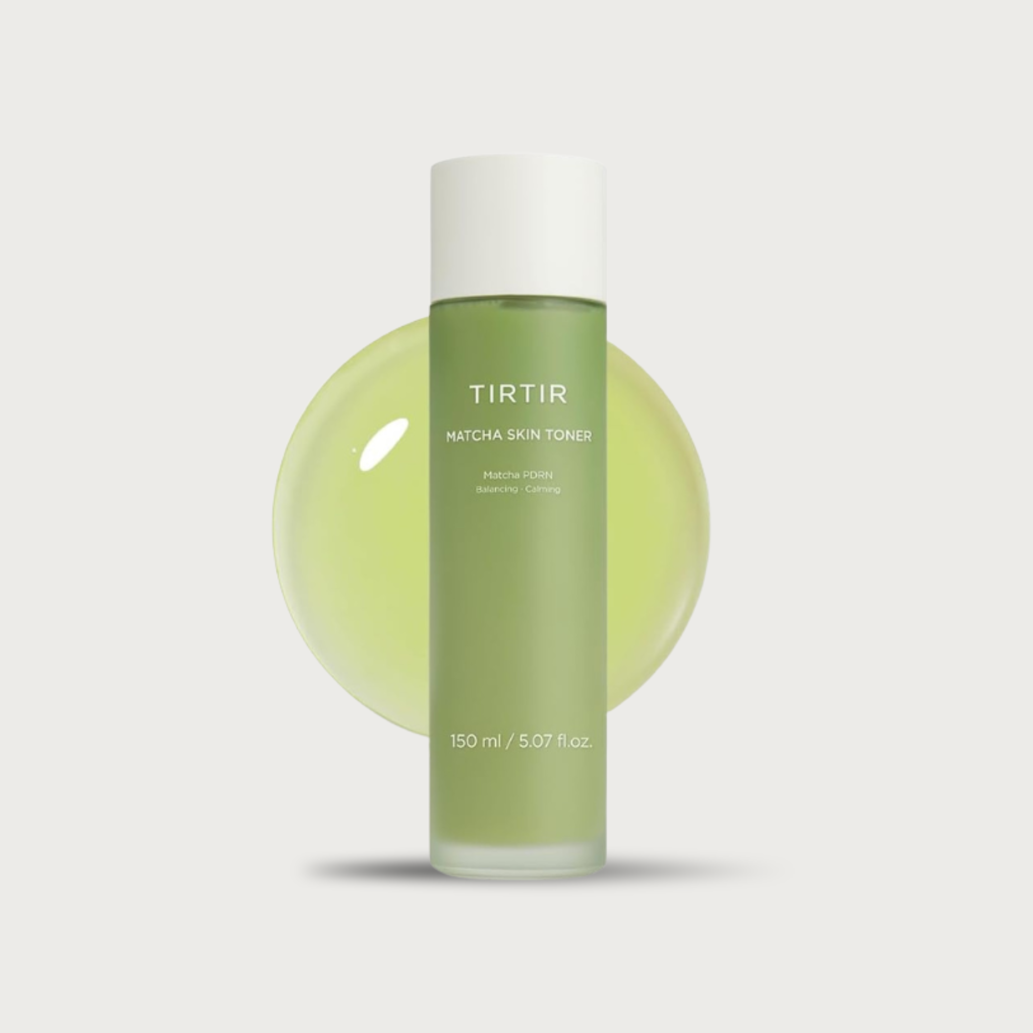 TIRTIR Matcha PDRN Skin Toner 150ml bottle front view green toner