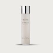 TIRTIR Milk Skin Toner 150ml – chamomile flower extract rice bran niacinamide ceramide NP beta-glucan fragrance-free vegan $25