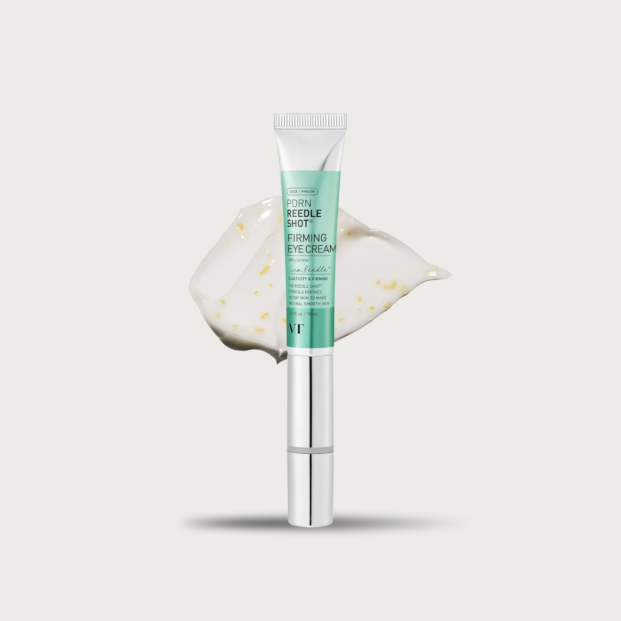 VT PDRN Reedle Shot Firming Eye Cream 15ml – Korean vibrating eye cream ginseng PDRN spicule Niacinamide Ceramide Gold $24