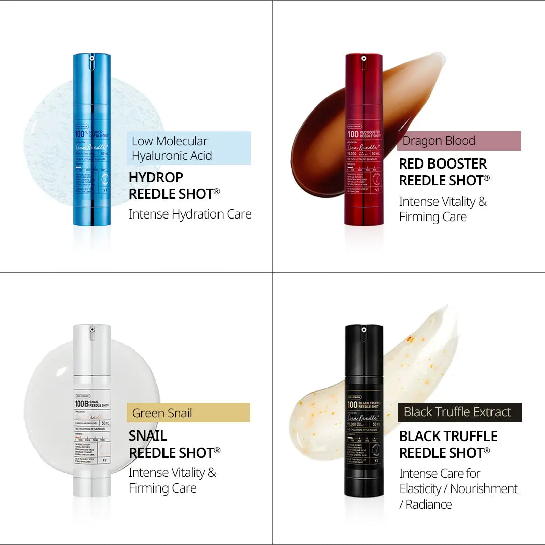 VT Black Truffle Reedle Shot 100 – Korean Microneedling Serum with