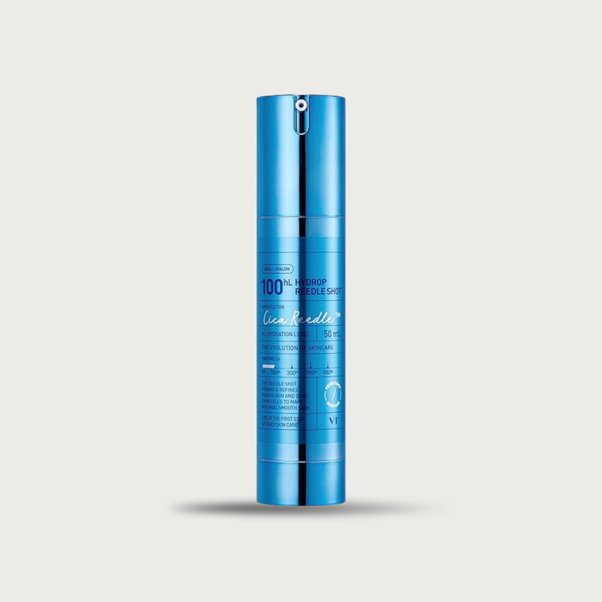 VT Hydrop Reedle Shot 100hL 50ml – Korean hydrating micro-particle serum Cica Reedle HA Ectoin Niacinamide fragrance-free $28