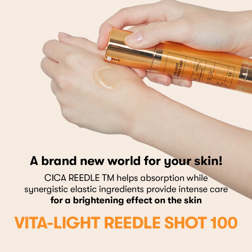VT Cosmetics Vita-Light Reedle Shot 100 Stick Pouch