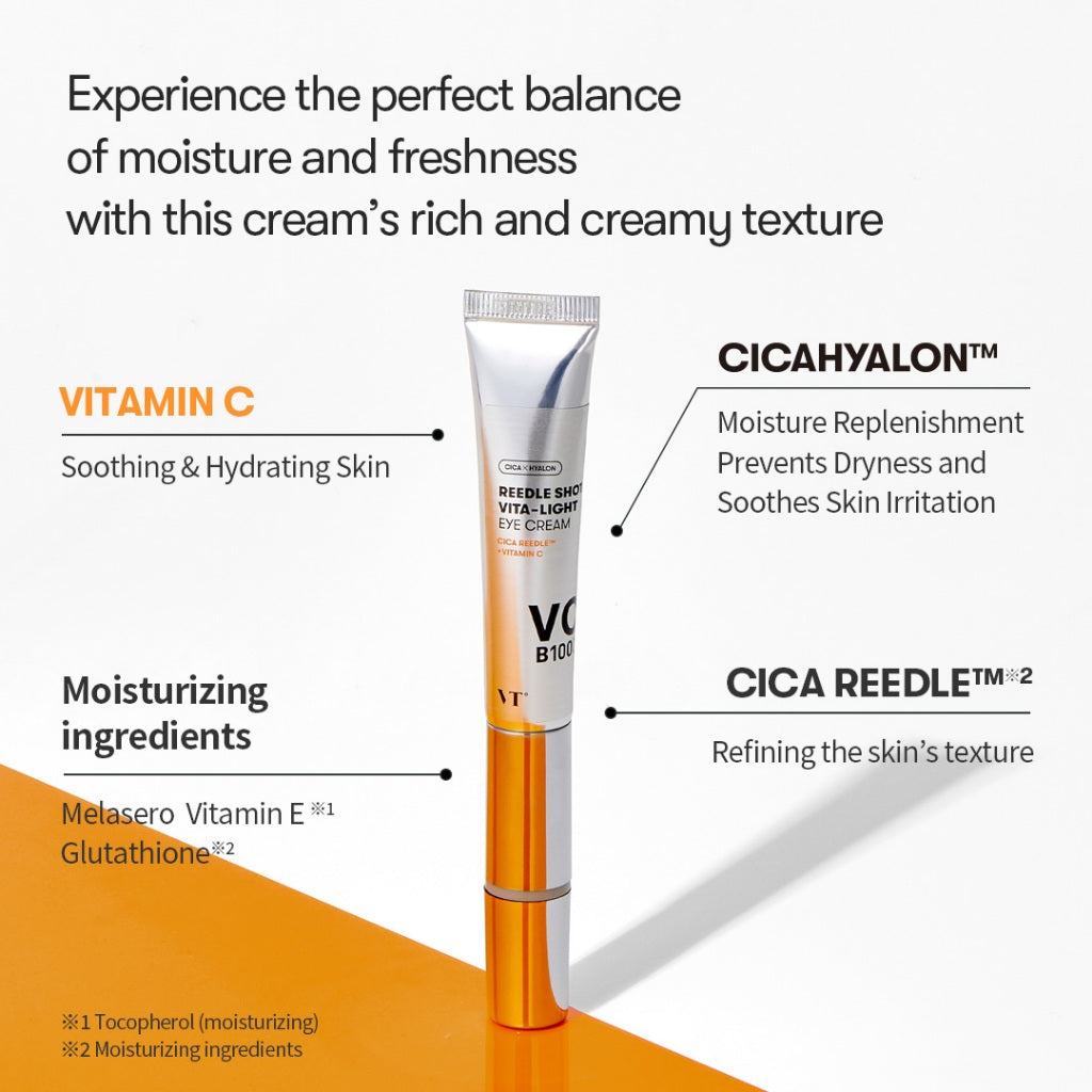 VT Reedle Shot Vita-Light Eye Cream - Olive Kollection