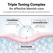 VT TX-Toning Essence triple brightening – Tranexamic Acid Niacinamide Glutathione dark spots even tone Korean
