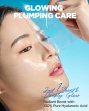 Wellage PDRN Mask HA-AMINOSOME HyalWater – proprietary hydration system amino acid encapsulated HA deeper penetration plump inside out 5 HA types