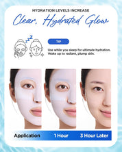 Wellage Real Hyaluronic Glow Booster PDRN Mask $4.50 – second-skin fit transparent when absorbed remove pat essence fragrance-free Olive Kollection 2018
